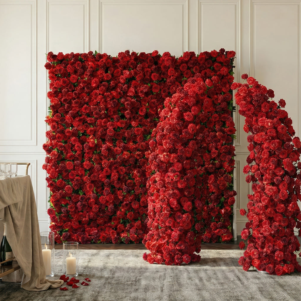 Valentine’s Special: The Luna Package of Dreamy Flower Wall & Arch for the Perfect Proposal&Wedding Free Shipping