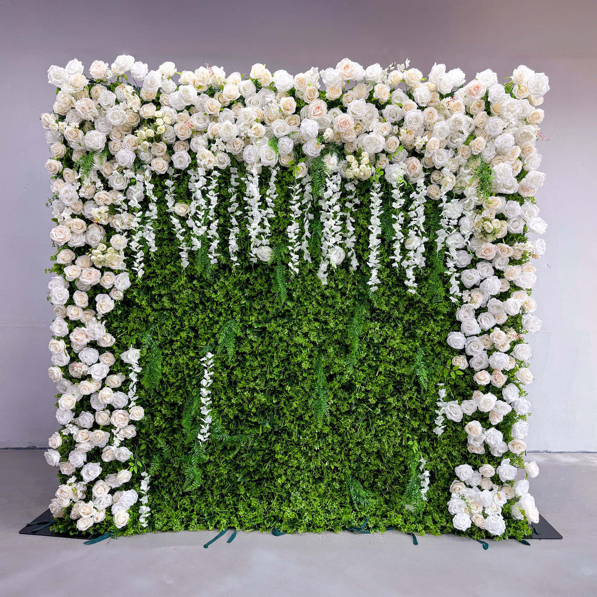 Stunning Lush Artificial Arch Gate Flower Wall-Artificial Flower Walls-The Pinnacle of Elegance for Wedding and Event Decor | VF-804