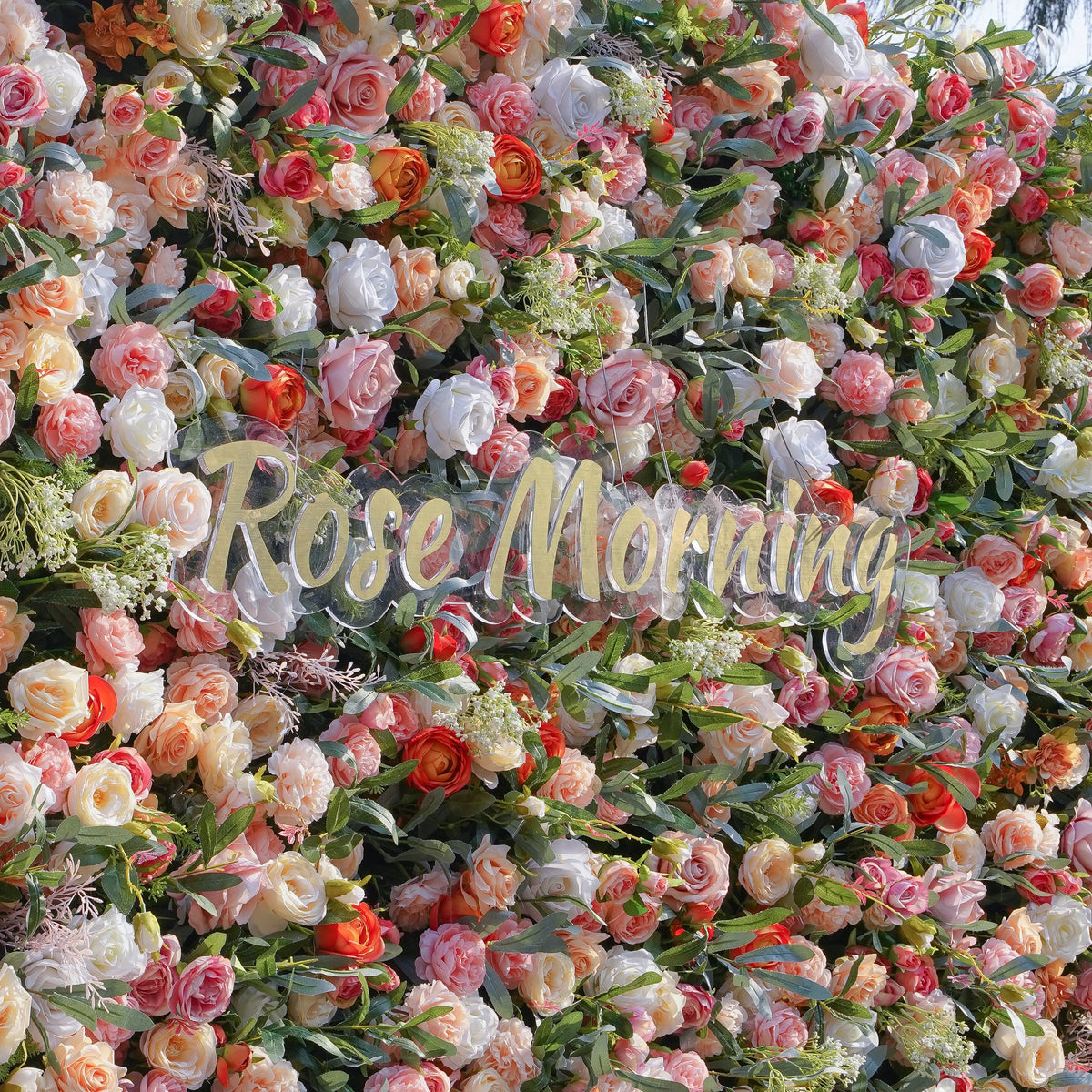 Amanda：5D Fabric Artificial rolling up curtain flower wall Free Shipping