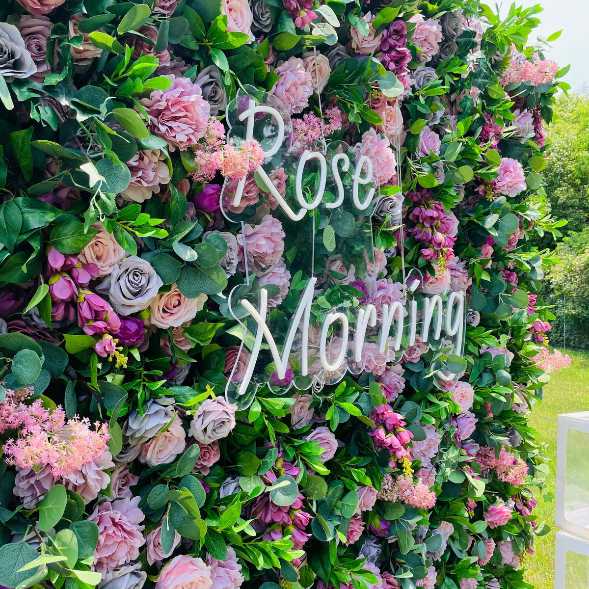 Autumn：5D Fabric Artificial rolling up curtain flower wall Free Shipping