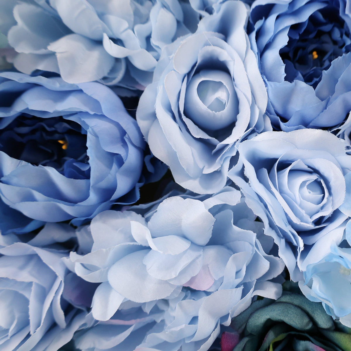 Blue & Teal Floral Extravaganza Wall: A Captivating. Ocean-Inspired Masterpiece for Memorable Celebrations | VF-549