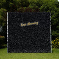 Black：4D Fabric Artificial rolling up curtain flower wall Free Shipping