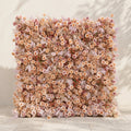 Valsira: Luxury 5D Champagne & Peach Silk Rose Flower Wall with Autumn Berries for Romantic Manor Weddings Free Shipping