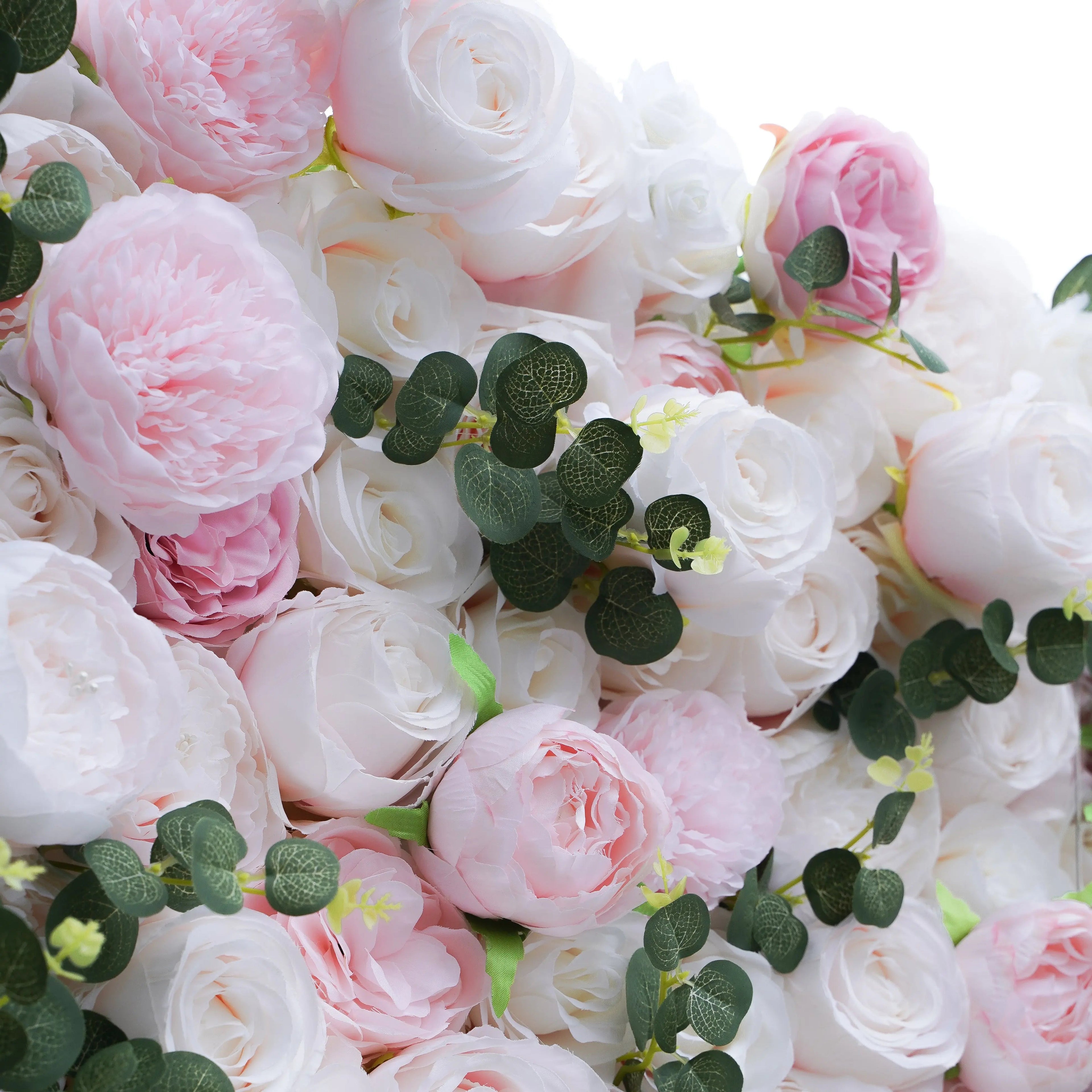 Cathy：4D Fabric Artificial rolling up curtain flower wall Free Shipping