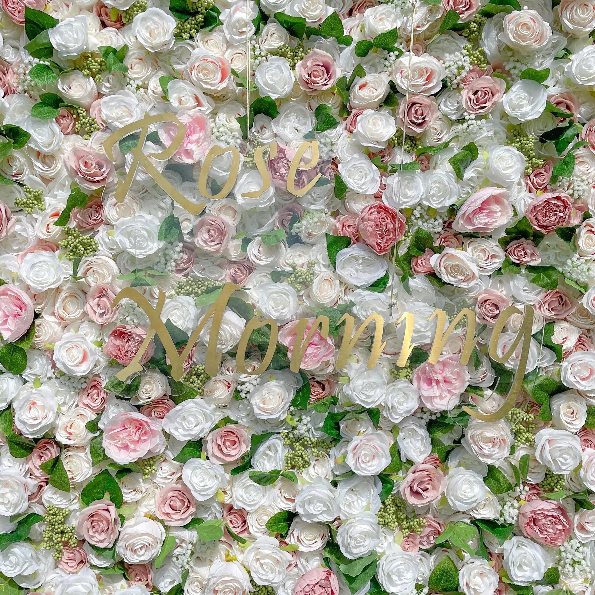 Cindy：5D Fabric Artificial rolling up curtain flower wall Free Shipping