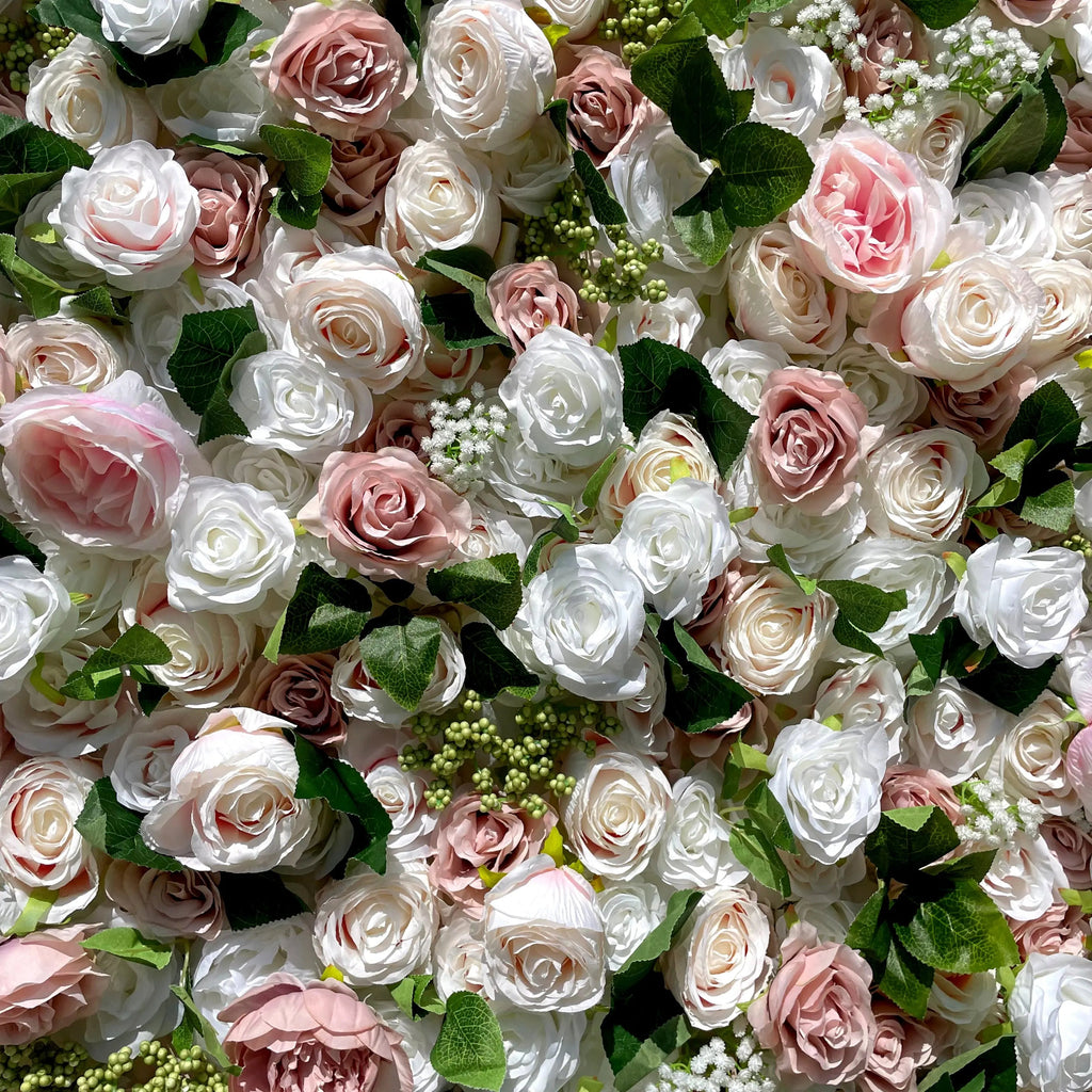 Cindy：5D Fabric Artificial rolling up curtain flower wall Free Shipping