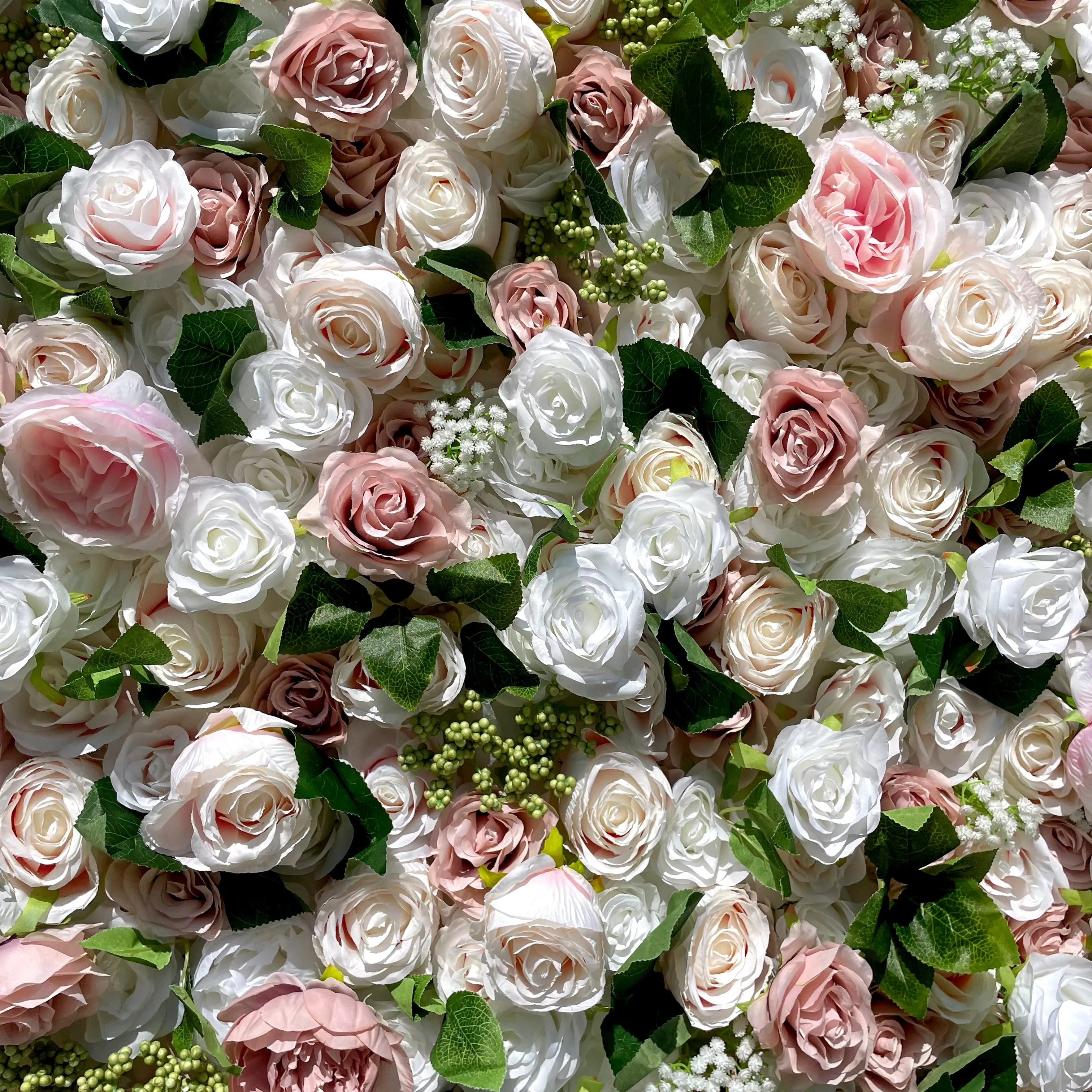 Cindy：5D Fabric Artificial rolling up curtain flower wall Free Shipping