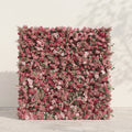 Cloressa: Luxury 5D Dusty Rose & Nude Pink Silk Floral Wall with Dried Pampas Grass for Modern Weddings Free Shipping