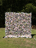 Calivelle 5D Fabric Artificial rolling up curtain flower wall Free Shipping