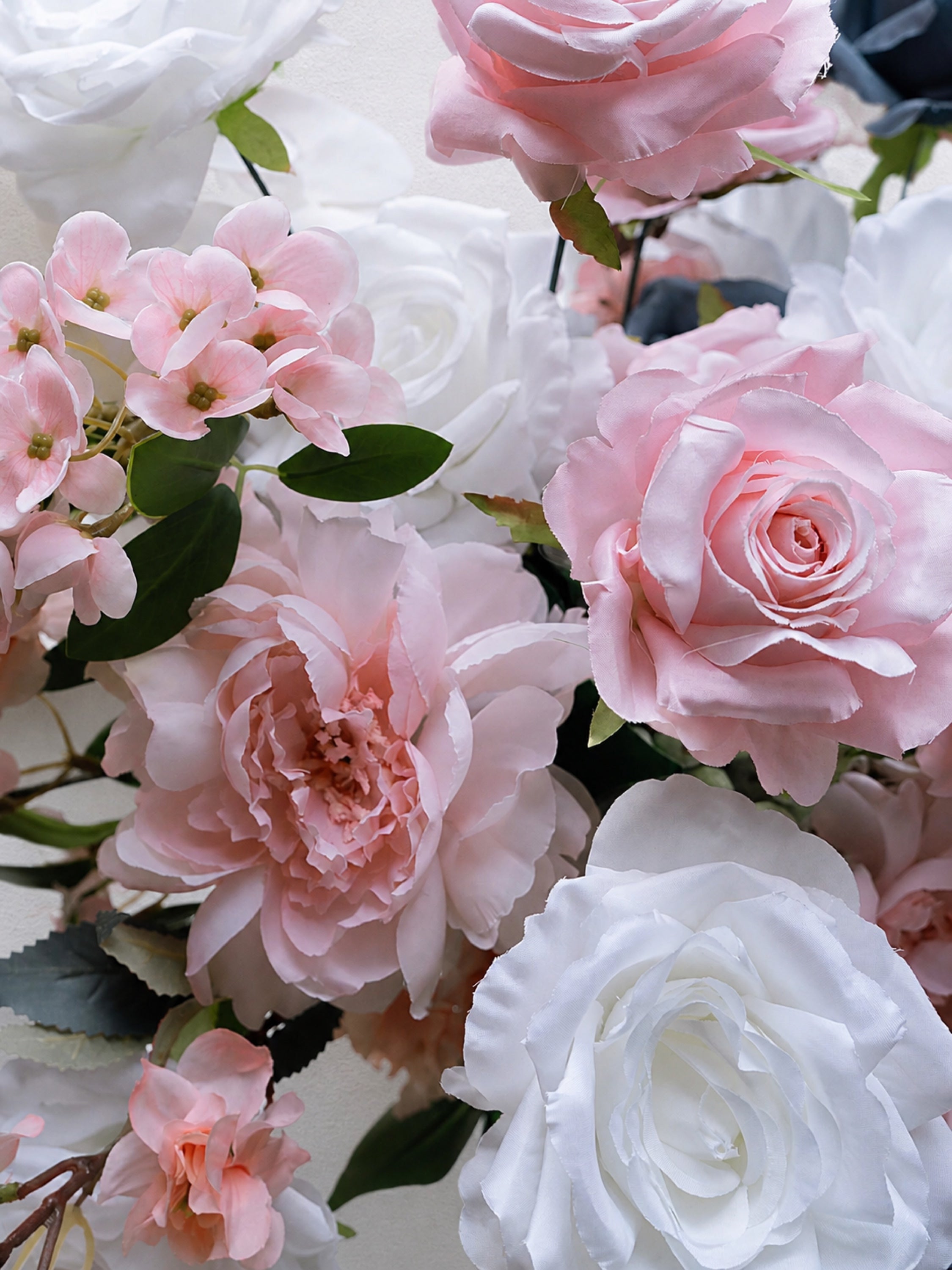 Mistral 2026 New Design White Pink Hanging Floral Arrangement Free Shipping