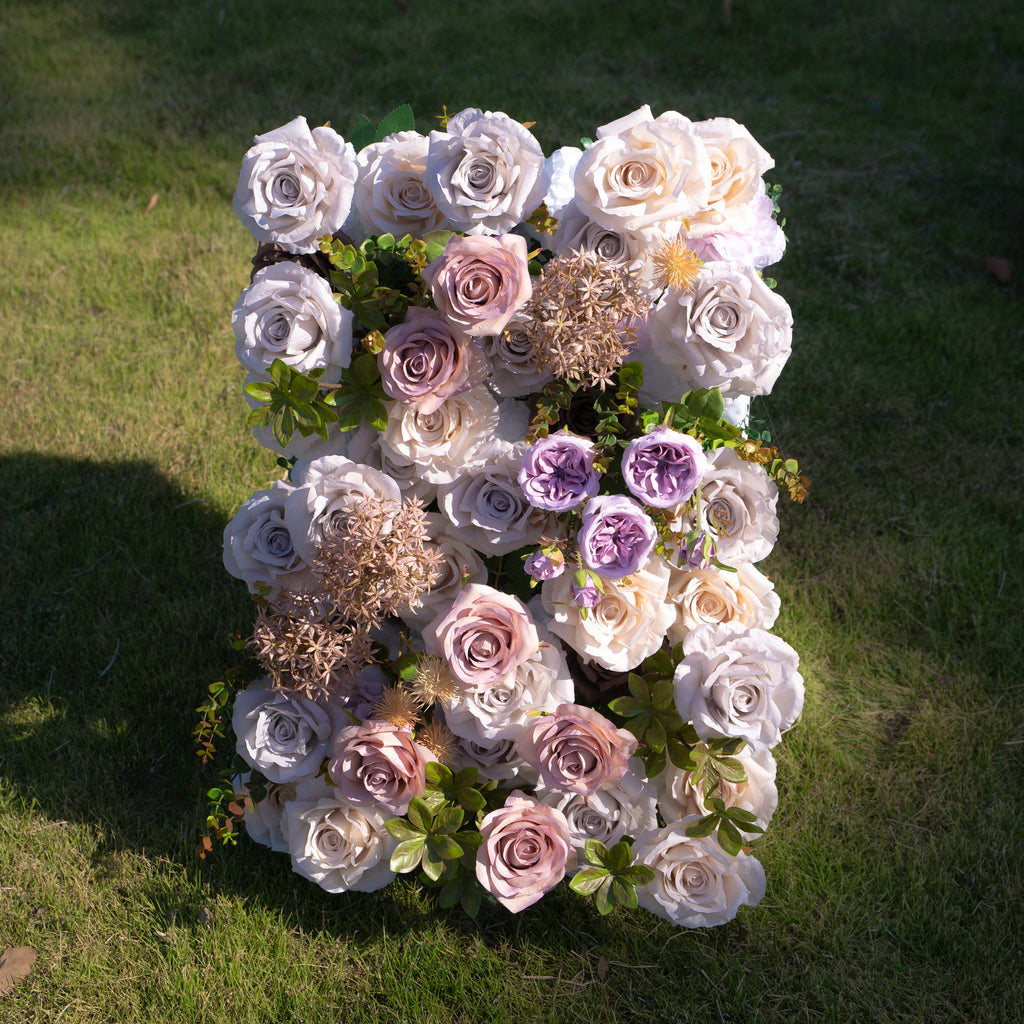 Amar：5D Fabric Artificial rolling up curtain flower wall Free Shipping