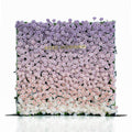 Michelle：3D Fabric Artificial rolling up curtain flower wall Free Shipping