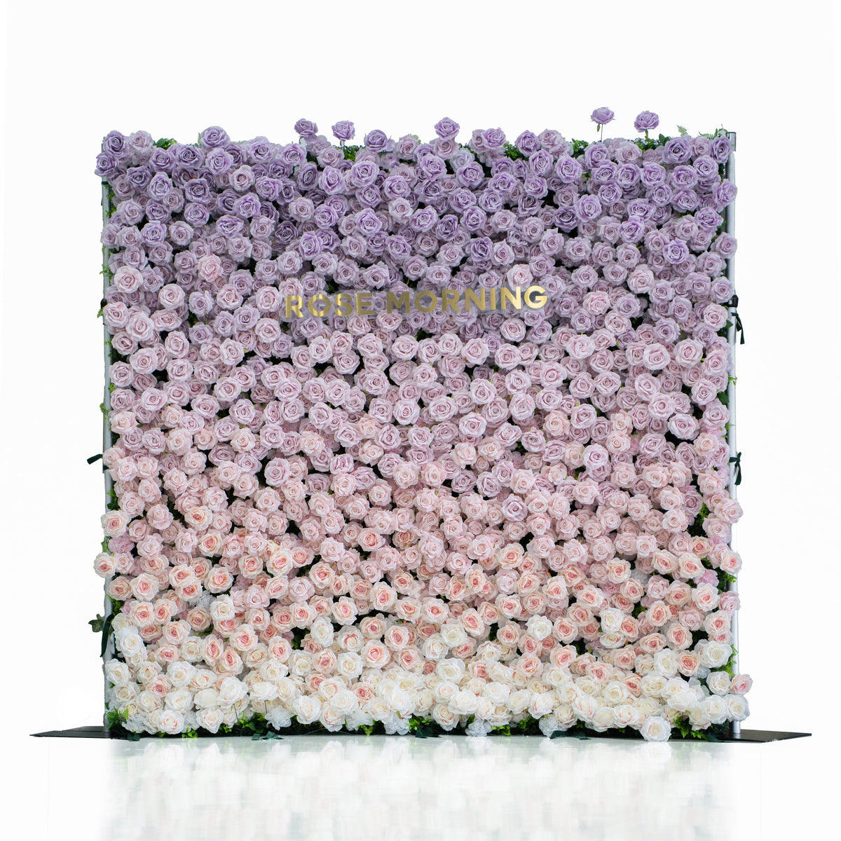 Michelle：3D Fabric Artificial rolling up curtain flower wall Free Shipping