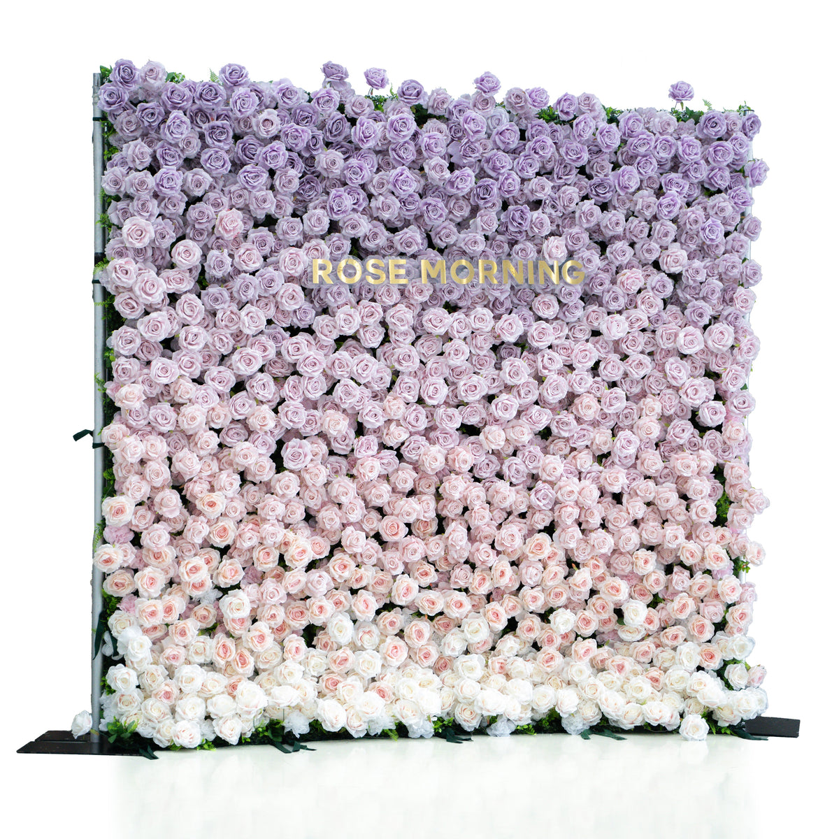 Michelle：3D Fabric Artificial rolling up curtain flower wall Free Shipping