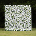 Eira：3D Fabric Artificial rolling up curtain flower wall Free Shipping