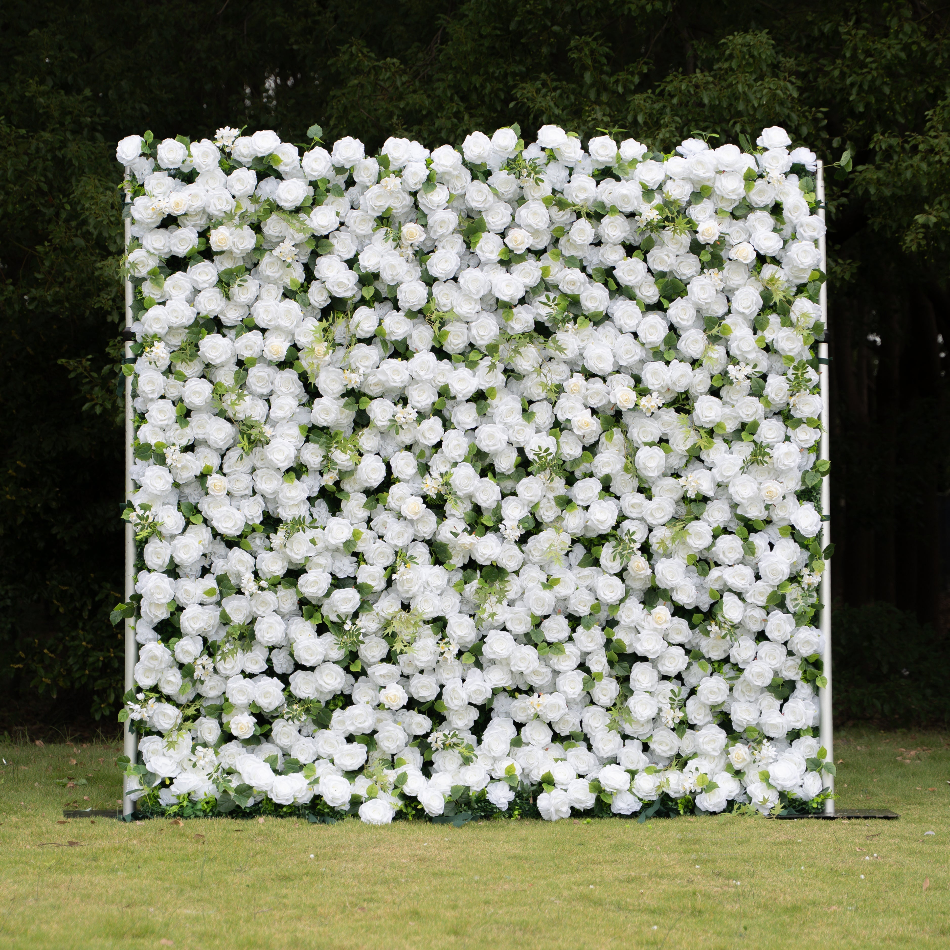 Eira：3D Fabric Artificial rolling up curtain flower wall Free Shipping