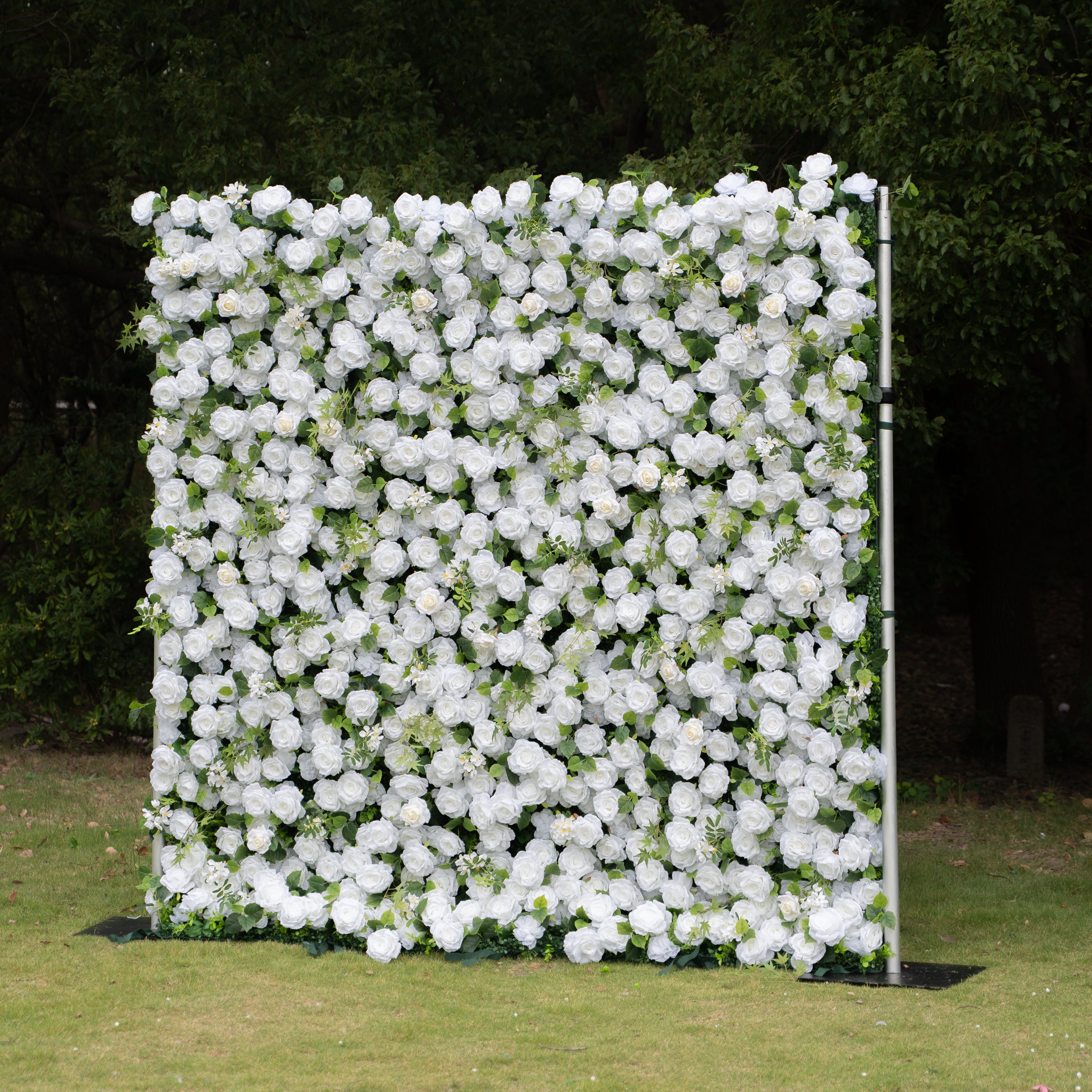 Eira：3D Fabric Artificial rolling up curtain flower wall Free Shipping