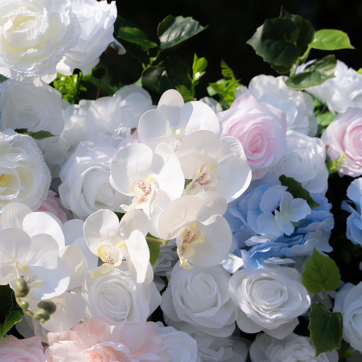 Serene: 3D Layered Flower Wall - Luxury Silk Rolling Backdrop (In US Stock 5-7 Days Delivered) Free Shipping