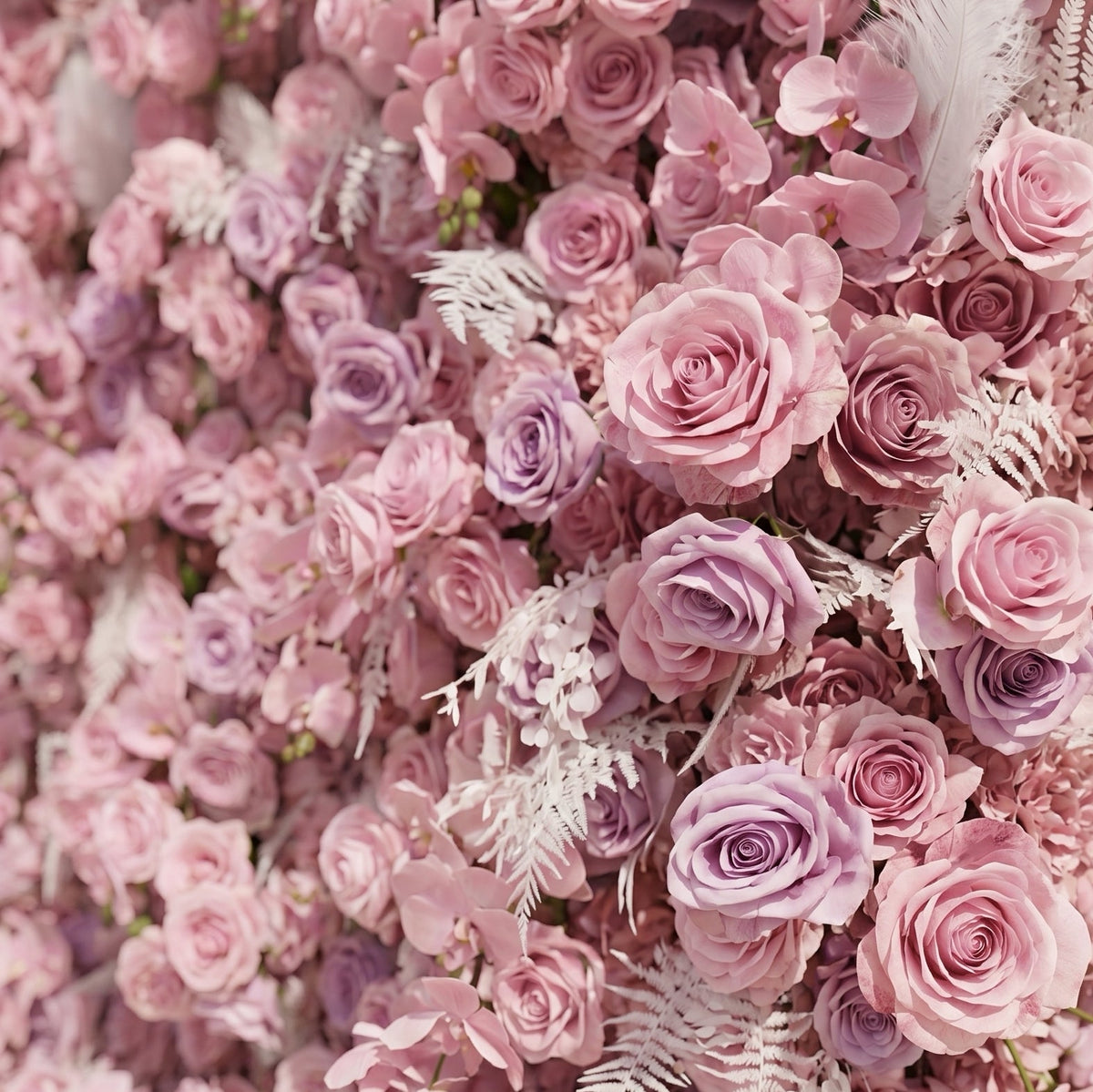 Emberiva: Luxury 5D Pink Silk Floral Wall Roll-Up Backdrop for Elegant Minimalist Weddings Free Shipping