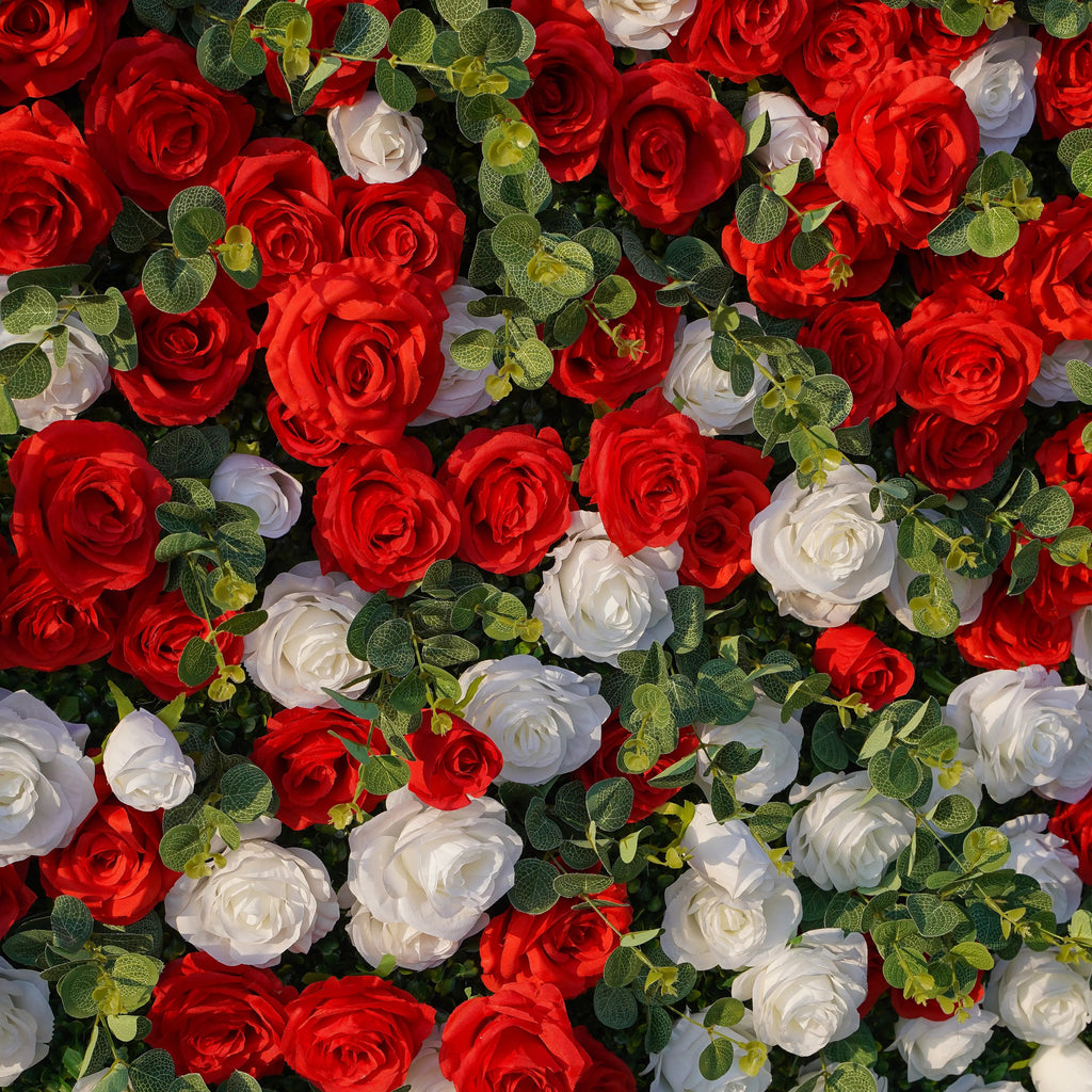 Garden：5D  Fabric Artificial rolling up curtain flower wall Free Shipping
