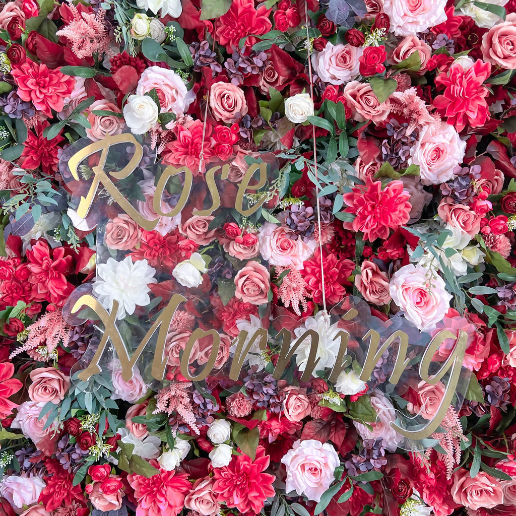 JoJo：5D Garden Series New Fabric Artificial rolling up curtain flower wall Free Shipping