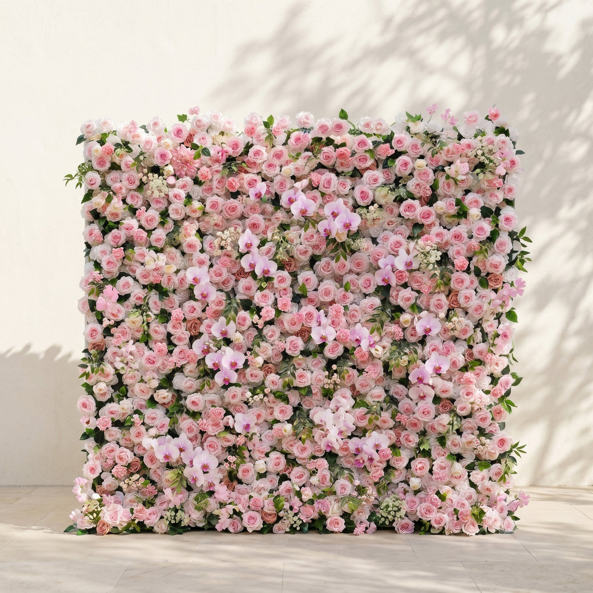 Jolliane: Premium 5D Cherry Blossom Pink Silk Flower Wall with Luxe Orchid Accents for Sweet Parties & Photo Booths Free Shipping