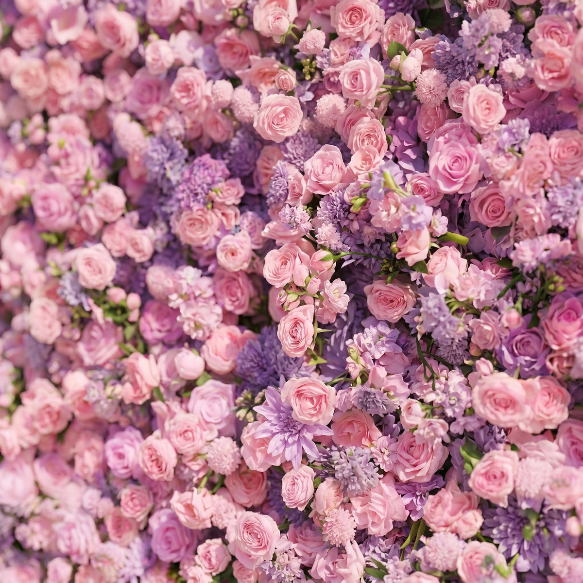 Keirrielle: Luxury 5D Lavender Purple & Soft Pink Silk Floral Wall Backdrop for Romantic Dreamy Weddings Free Shipping