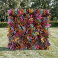 Kieran: 5D Tropical Exotic Silk Floral Wall Roll-Up Fabric Backdrop with Luxury Fashion Events & Studio Decor Free Shipping