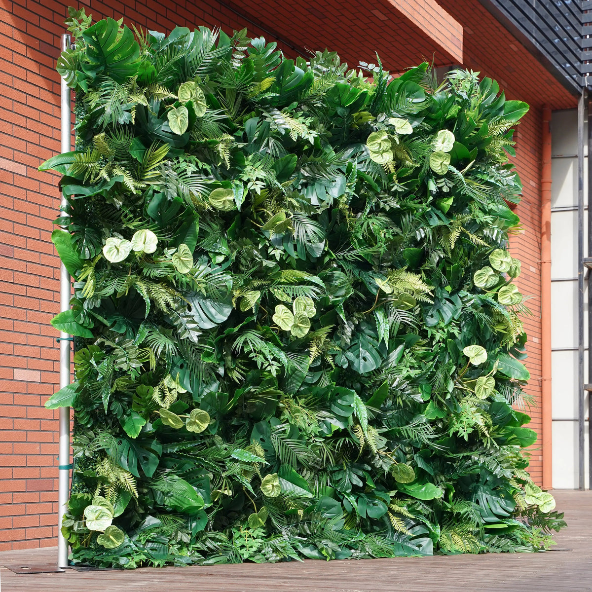 Luke：5D  Fabric Artificial rolling up curtain flower wall Free Shipping