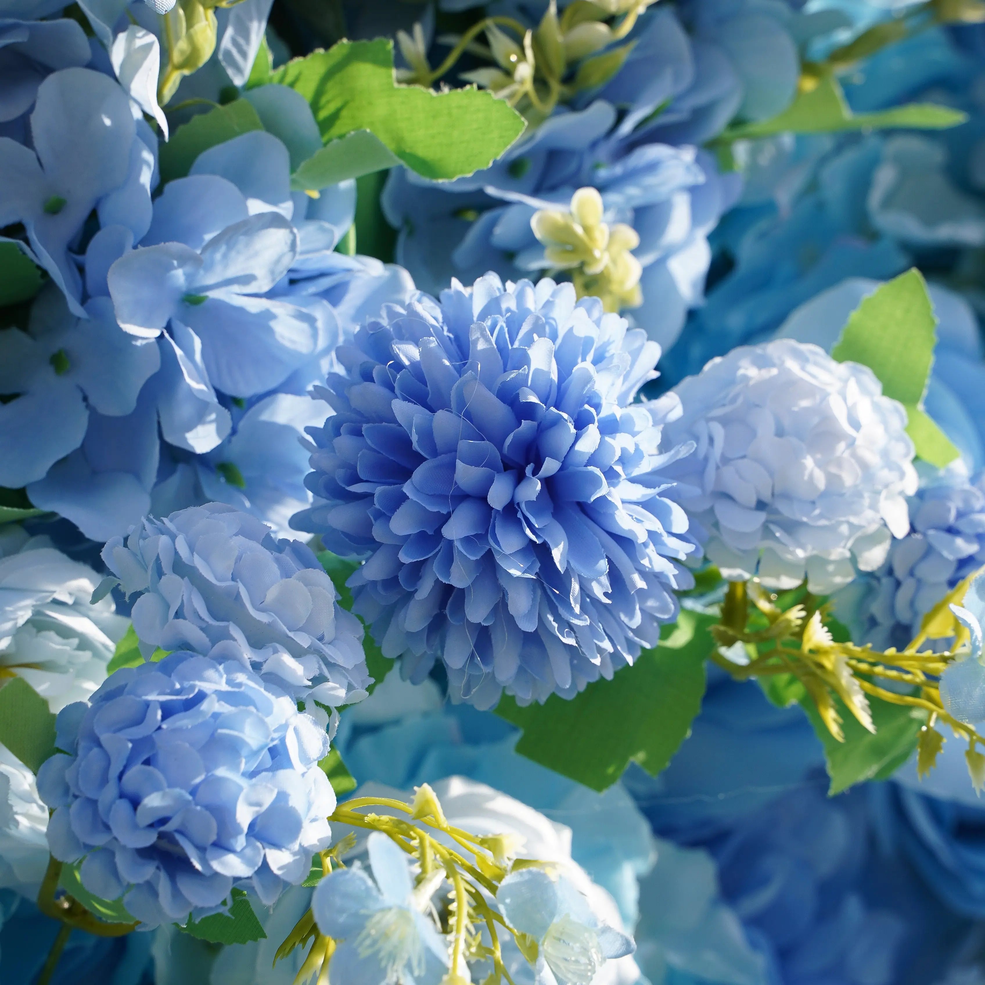 Molly：5D Fabric Artificial rolling up curtain flower wall (Ready to ship) Free Shipping
