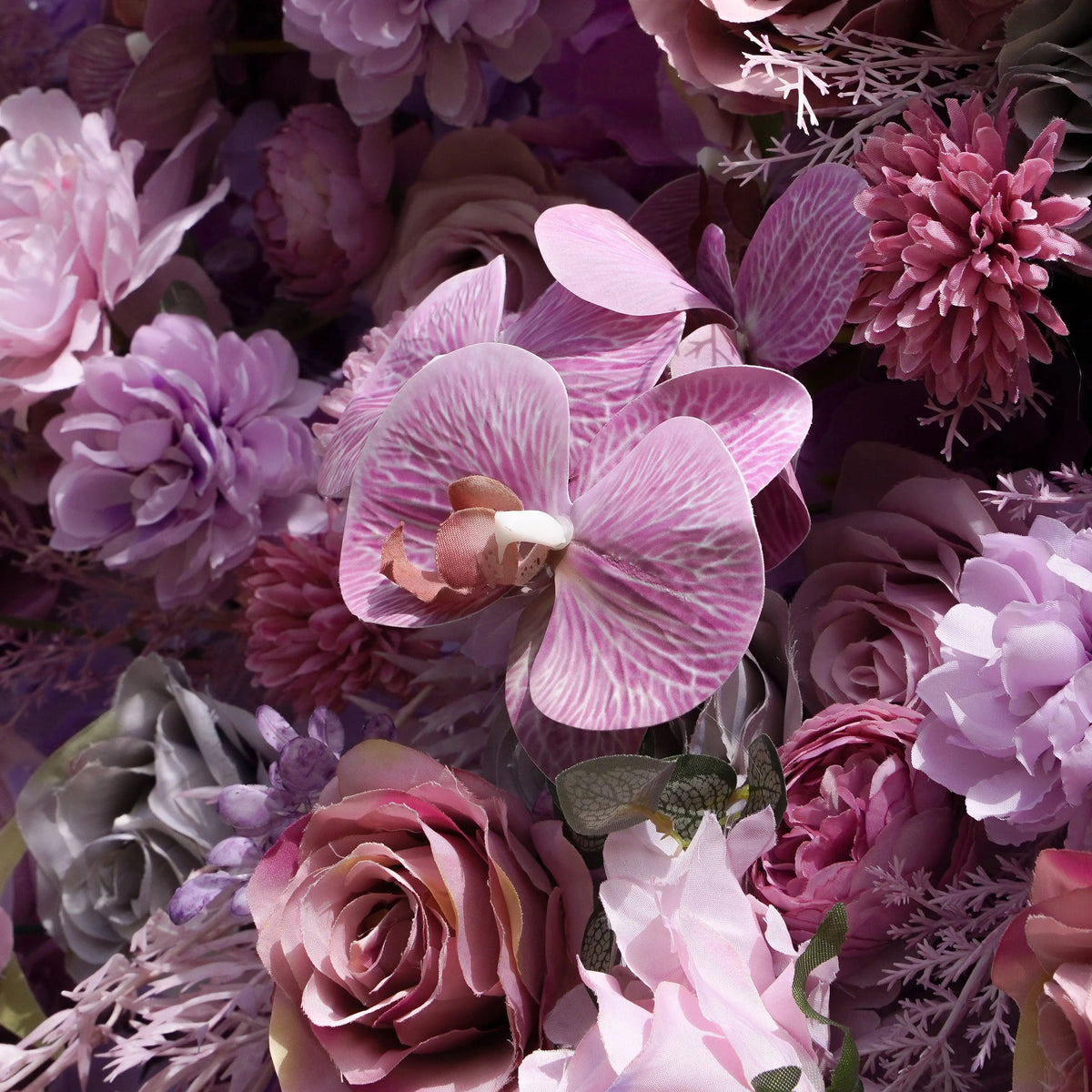 Monica：5D Fabric Artificial rolling up curtain flower wall Free Shipping