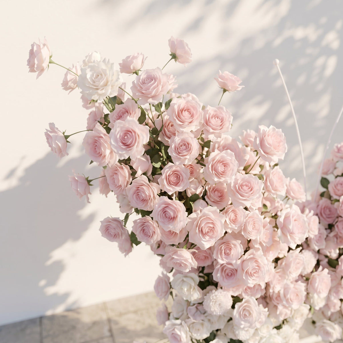 Morviane: Exquisite Pink Butterfly-Shaped Flower Wall for Luxury Events & Parties Backdrop Free Shipping