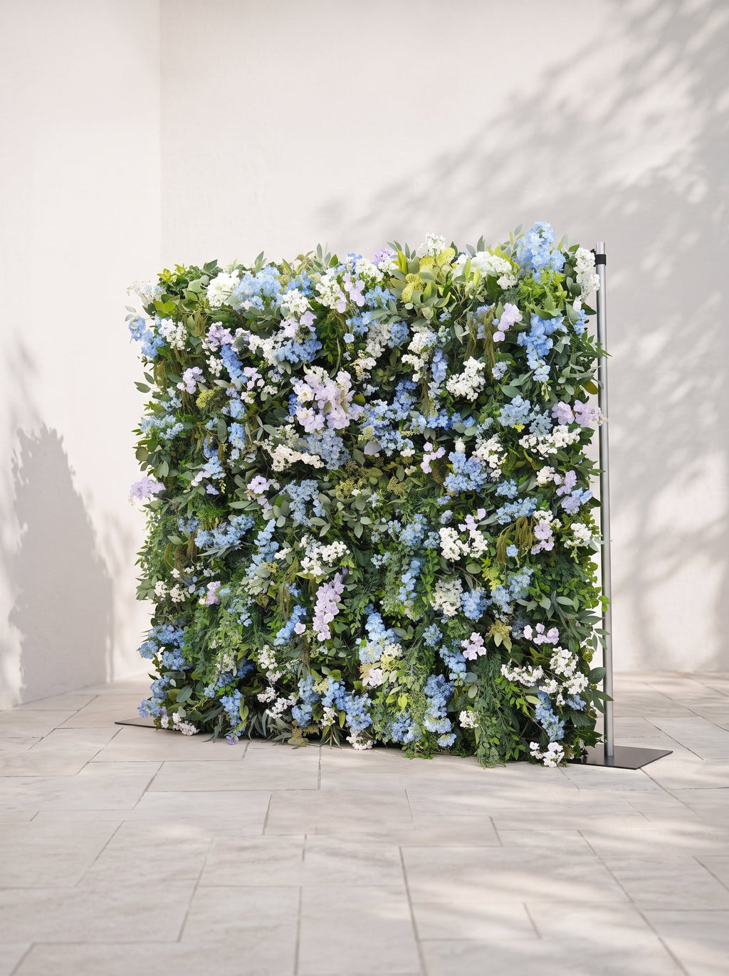 Palia: 5D Fabric Artificial rolling up curtain flower wall — right view
