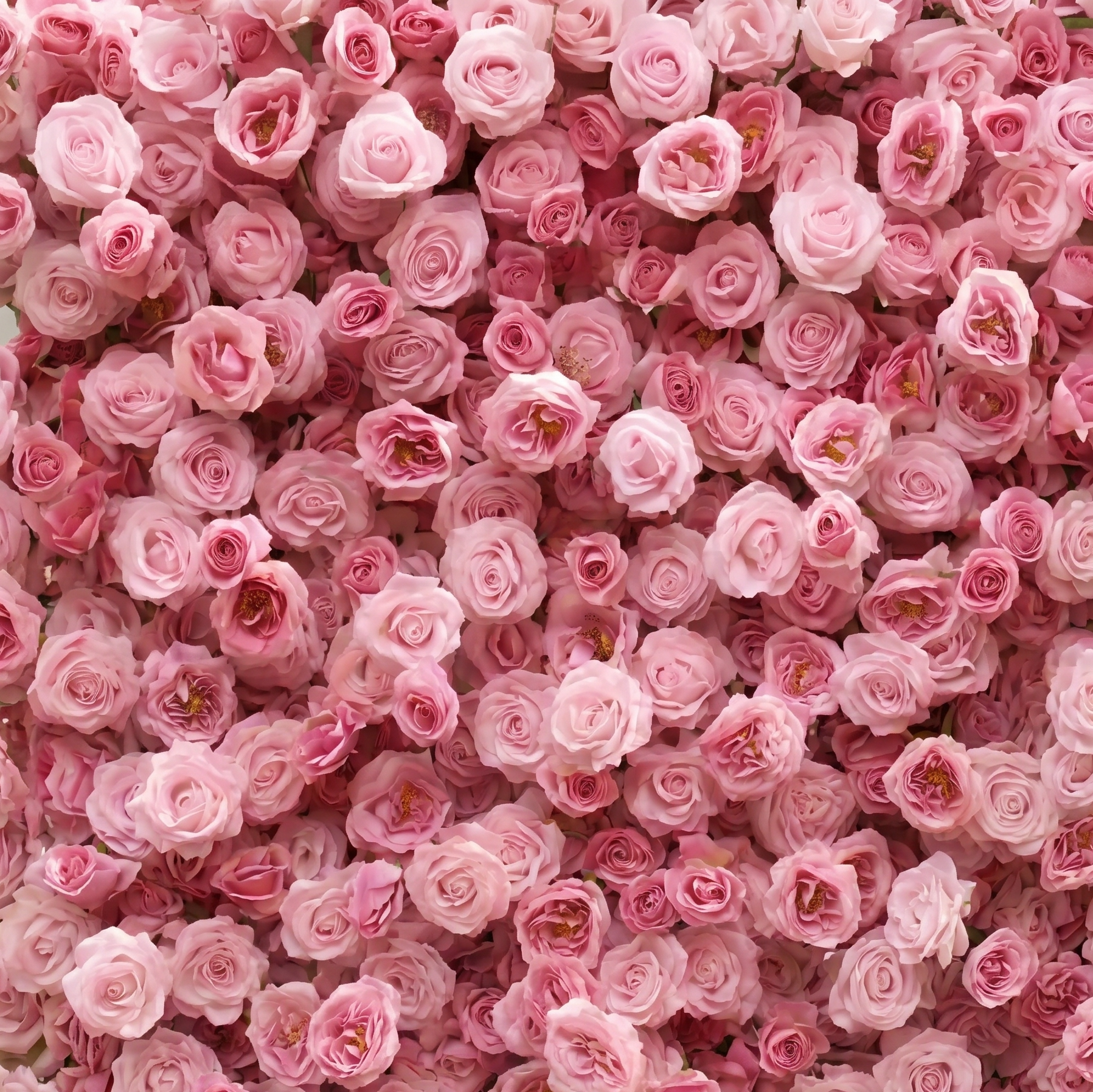 Perira: Luxury 5D Pink Silk Floral Wall Roll-Up Backdrop for Elegant Minimalist Weddings Free Shipping