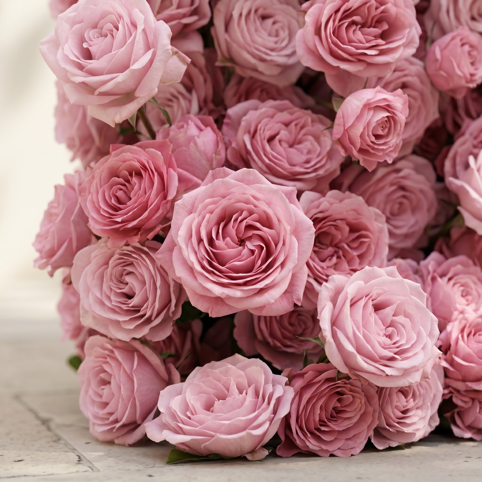Perira: Luxury 5D Pink Silk Floral Wall Roll-Up Backdrop for Elegant Minimalist Weddings Free Shipping