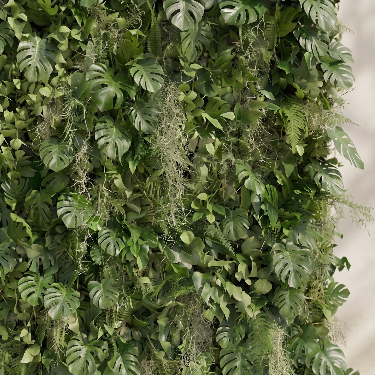 Raelira: Luxury 5D Green Silk Floral Wall Roll-Up Backdrop for Elegant Minimalist Weddings Free Shipping