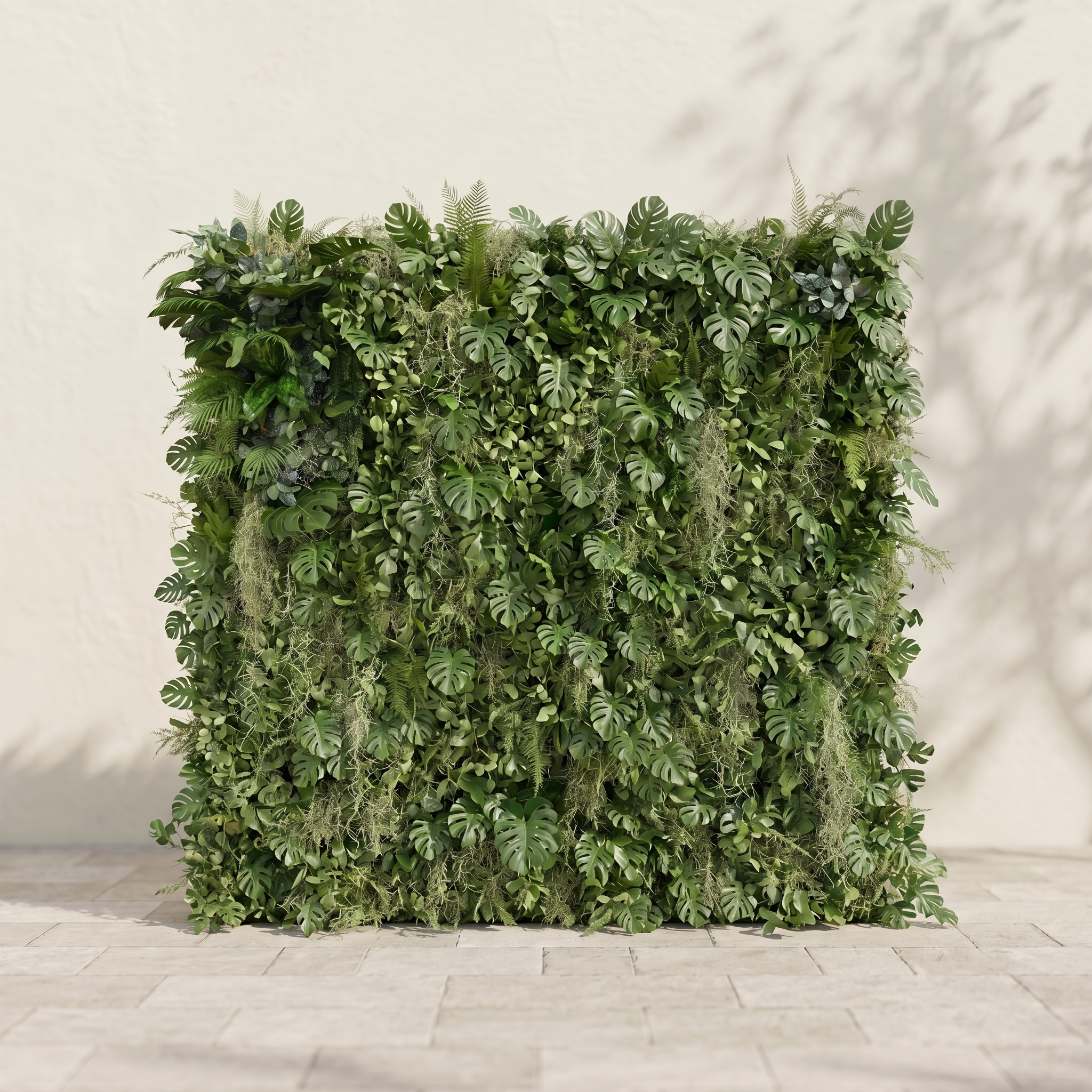 Raelira: Luxury 5D Green Silk Floral Wall Roll-Up Backdrop for Elegant Minimalist Weddings Free Shipping