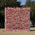 Sweetheart：5D Fabric Artificial rolling up curtain flower wall Free Shipping