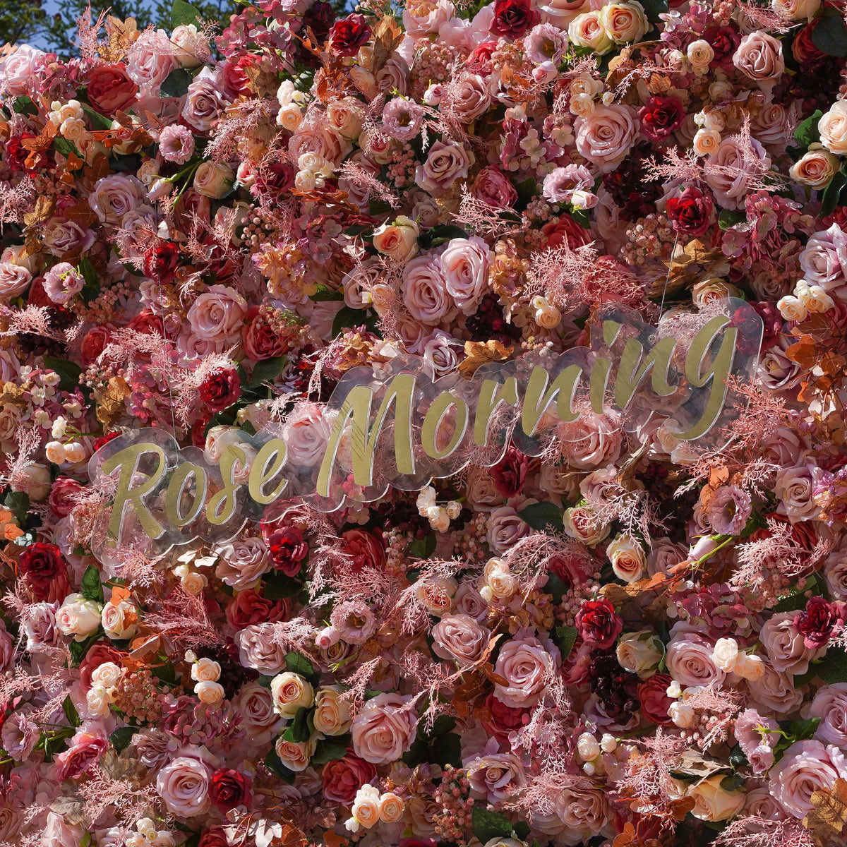 Sweetheart：5D Fabric Artificial rolling up curtain flower wall Free Shipping