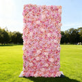 Blush & Peach Floral Extravaganza Wall: A Romantic. Dreamy Masterpiece for Enchanting Celebrations | VF-548