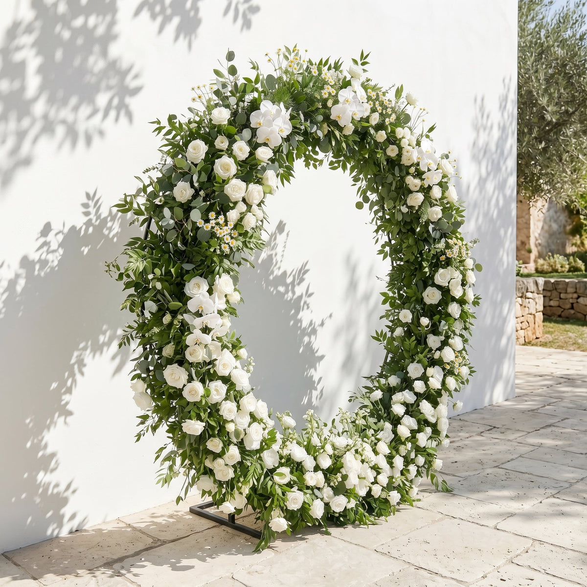 Virelaria 2026 New Wedding Party Background Floral Arch Decoration