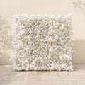 Zarenbelle: Classic White 5D Flower wall with Roses and Pampas for Wedding&Event Decor zarenbelle front
