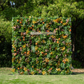 Berenice：4D Fabric Artificial rolling up curtain flower wall Free Shipping