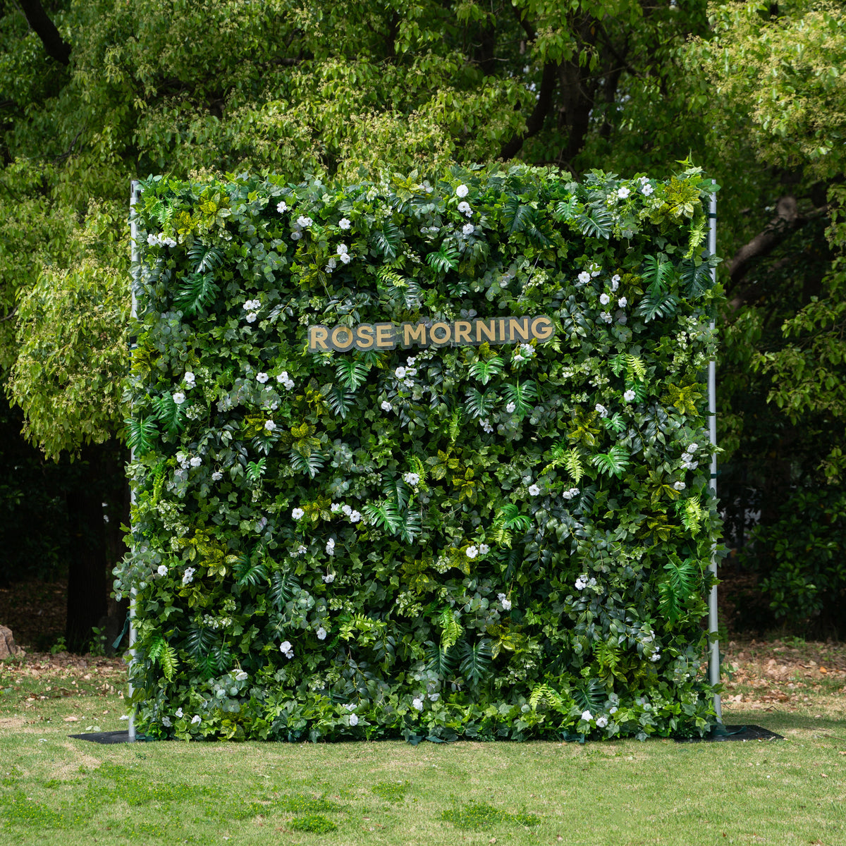 Bernarda：4D Fabric Artificial rolling up curtain flower wall Free Shipping