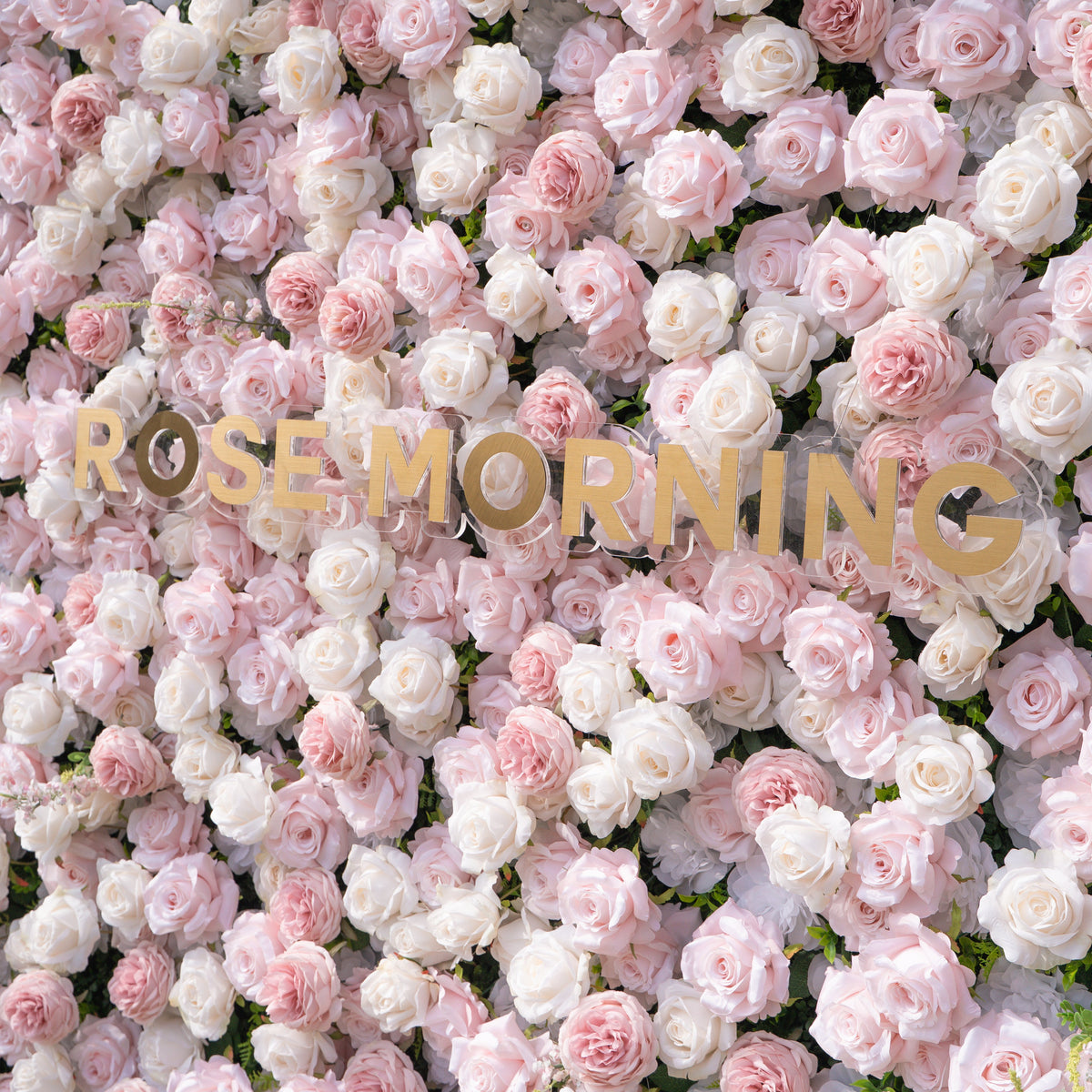 Caius: Luxury 5D Cream & Blush Silk Floral Wall Roll-Up Fabric Backdrop for Dreamy Garden Weddings & Bridal Showers Free Shipping
