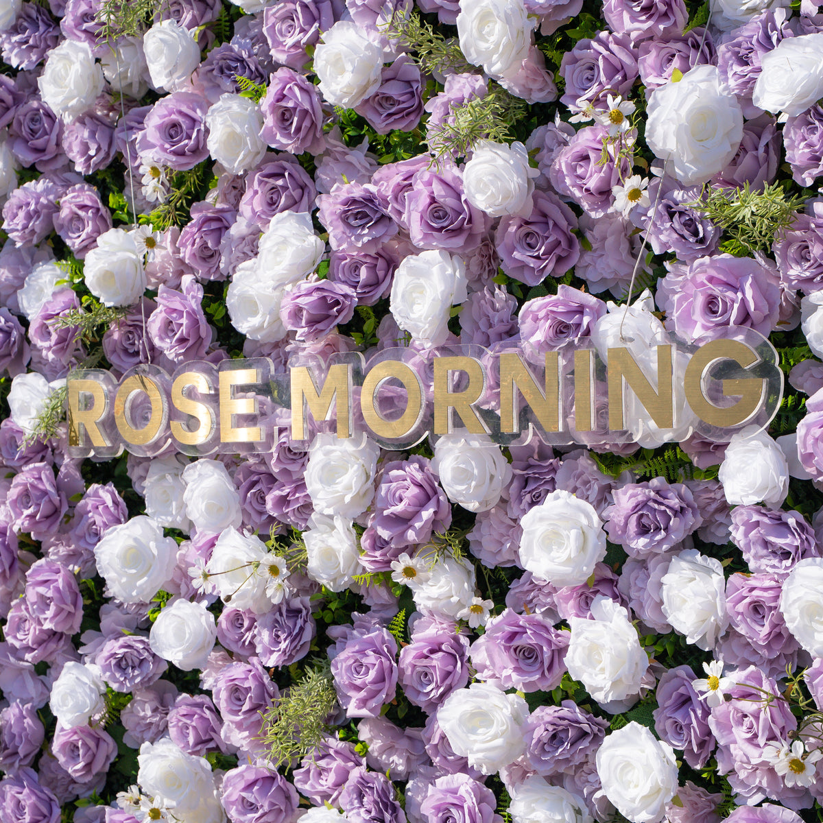 Calista: Luxury 3D Lilac & Cream Silk Floral Wall Roll-Up Fabric Backdrop for Dreamy Weddings & Bridal Showers Free Shipping