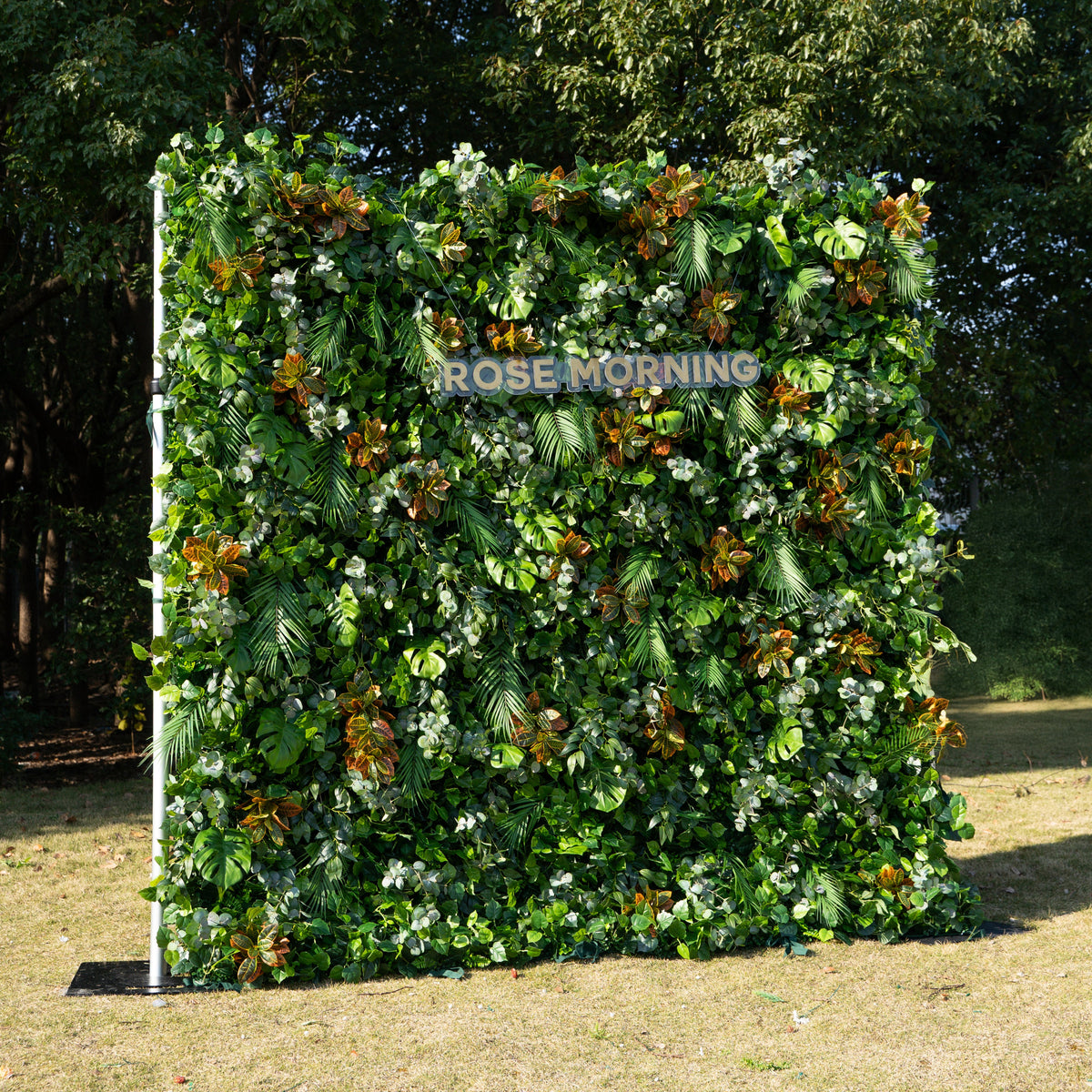 Cassandra：5D Fabric Artificial rolling up curtain flower wall Free Shipping