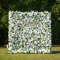 Cherish：5D Fabric Artificial rolling up curtain flower wall Free Shipping