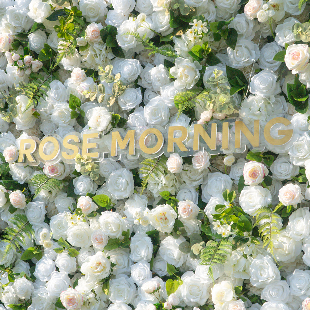 Cherish：5D Fabric Artificial rolling up curtain flower wall Free Shipping