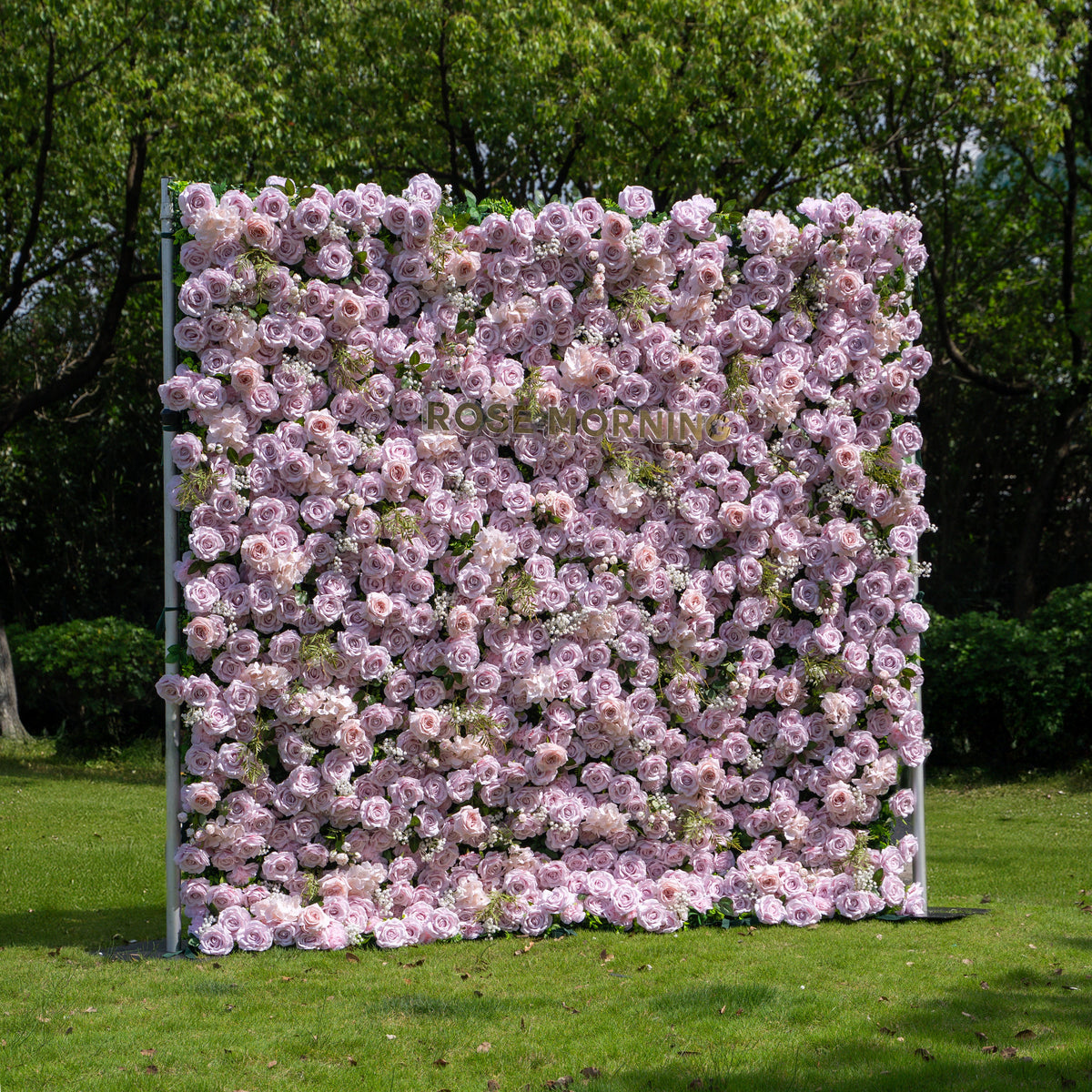 Cori：3D Fabric Artificial rolling up curtain flower wall Free Shipping